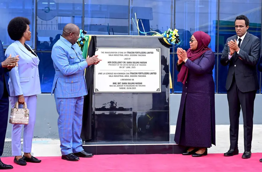 New fertiliser plant adds momentum to Tanzania’s agricultural industrialisation drive