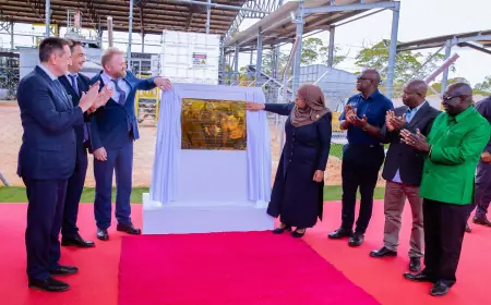 Tanzania joins global uranium producers with launch of pilot processing plant