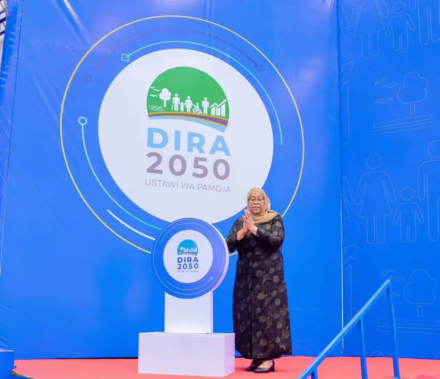 Tanzania's President launches Dira 2050, stresses execution