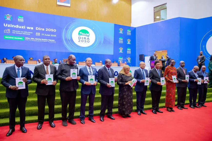 Tanzania's President launches Dira 2050, stresses execution