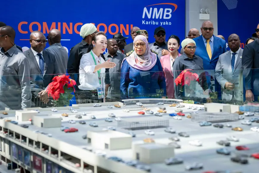 Tanzania opens Chinese-backed trade hub as regional commercial ambitions grow
