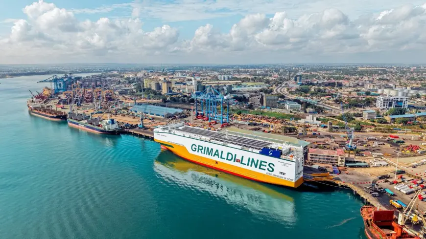 Dar es Salaam Port receives state-of-the-art car carrier from China