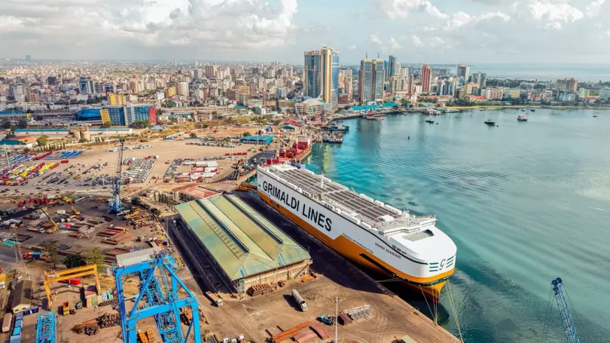 Dar es Salaam Port receives state-of-the-art car carrier from China
