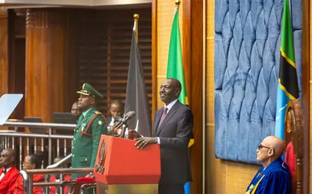 President Ruto issues historic call for unity in Tanzanian Parliament