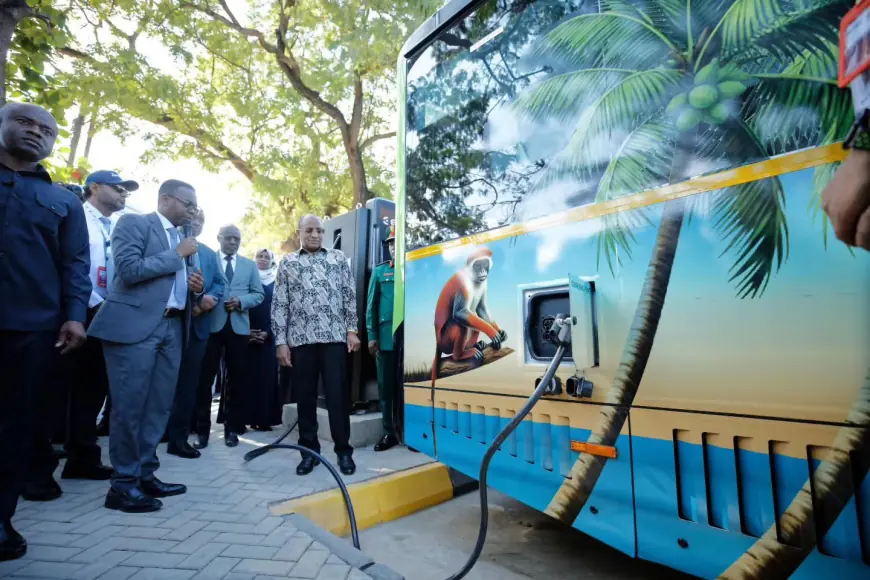 Zanzibar launches electric bus services as Tanzania advances nationwide e-mobility drive