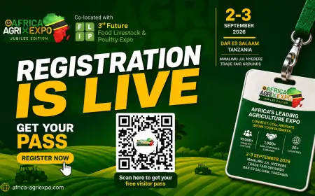 Africa's Premier Agriculture Event: Your Gateway to Tanzania's Booming Agriculture, Livestock & Food Industry